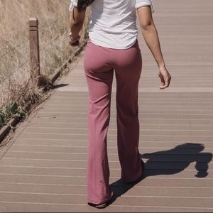 Victoria High Waisted Dress Pants - Mauve